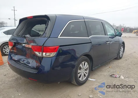 2014 Honda Odyssey Ex-L from USA, damaged, VIN 5FNRL5H68EB138687